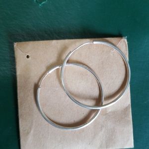 Sterling Silver hoops